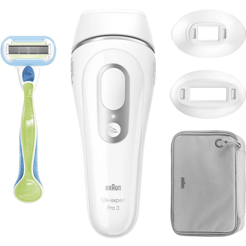 מכשיר הסרת שיער לצמיתות Braun Silk Expert Pro 3 IPL PL3122 - K.B.V