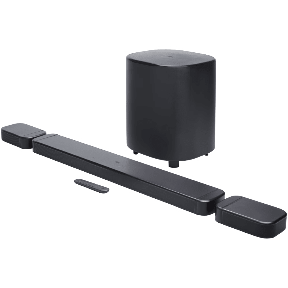 מקרן קול עם רמקולים וסאבוופר אלחוטיים JBL Bar 800MK2 780W - צבע שחור - K.B.V