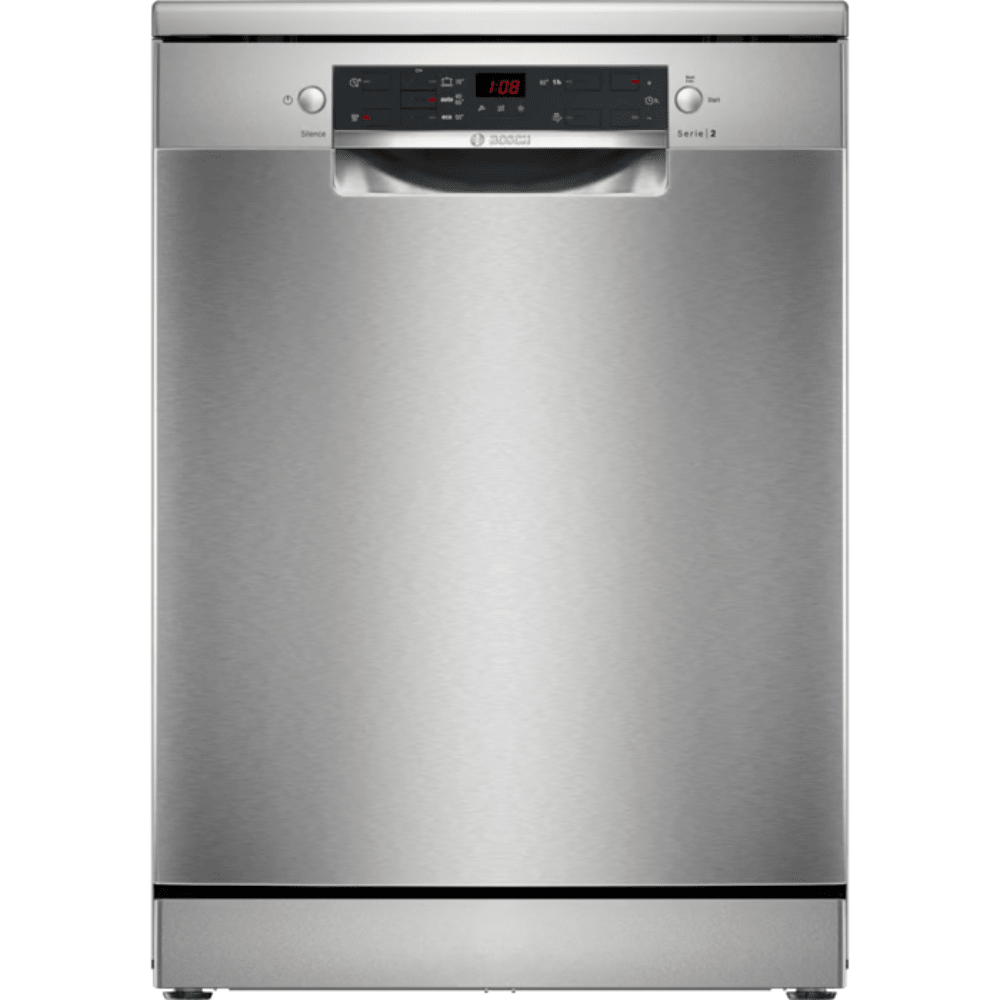 מדיח כלים 12 מערכות כלים 2 סלסלאות Bosch SMS25GI09F - גימור נירוסטה - K.B.V
