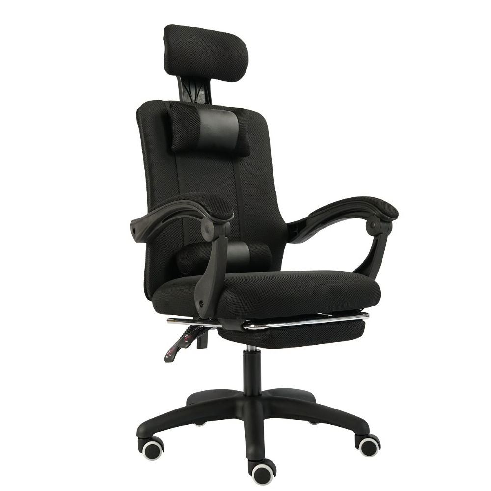 כסא מנהל אורטופדי Rosso Italy MSH-3-65 - צבע שחור - יבואן רשמי