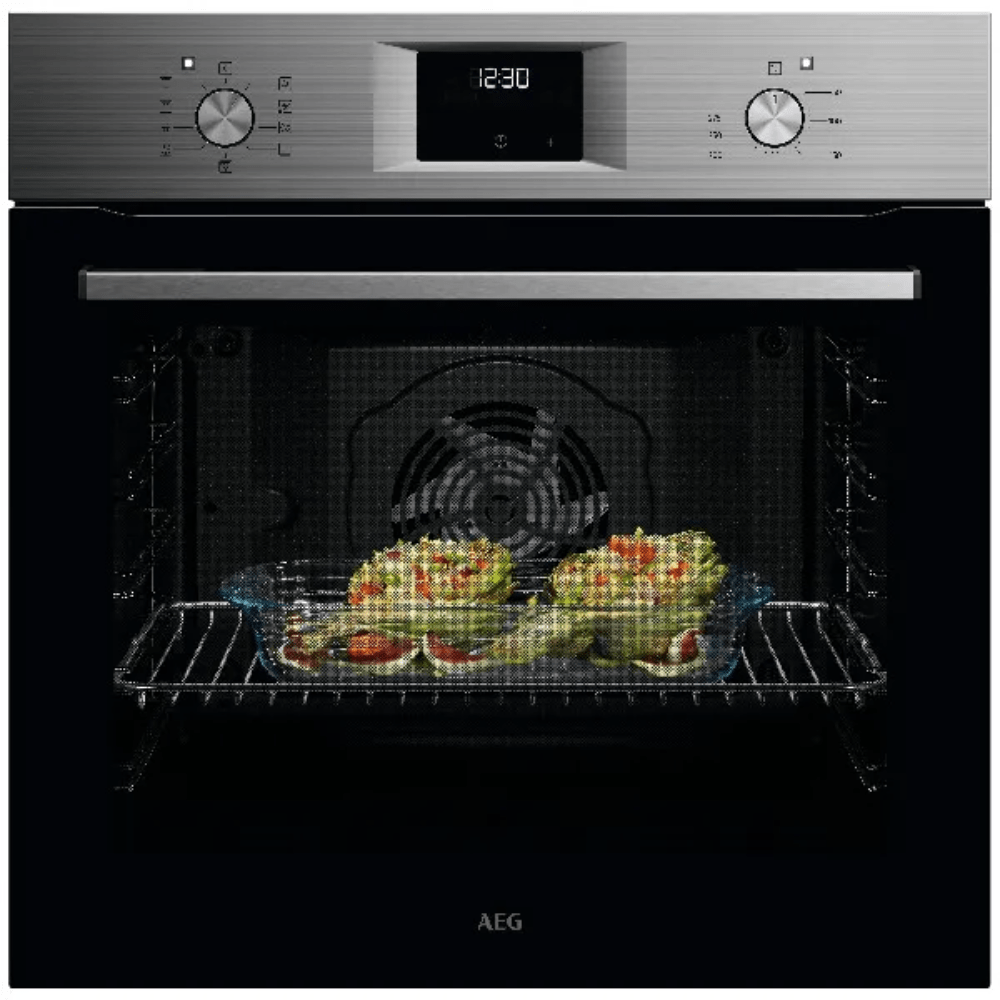 תנור בנוי 71 ליטר דגם AEG ABU51201M נירוסטה - K.B.V