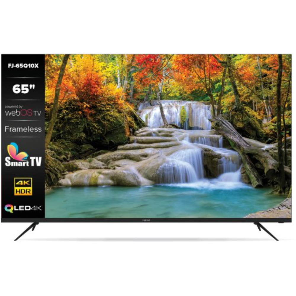 טלויזיה חכמה ללא מסגרת Fujicom 4K UHD QLED 65'' FJ-65Q10X - K.B.V