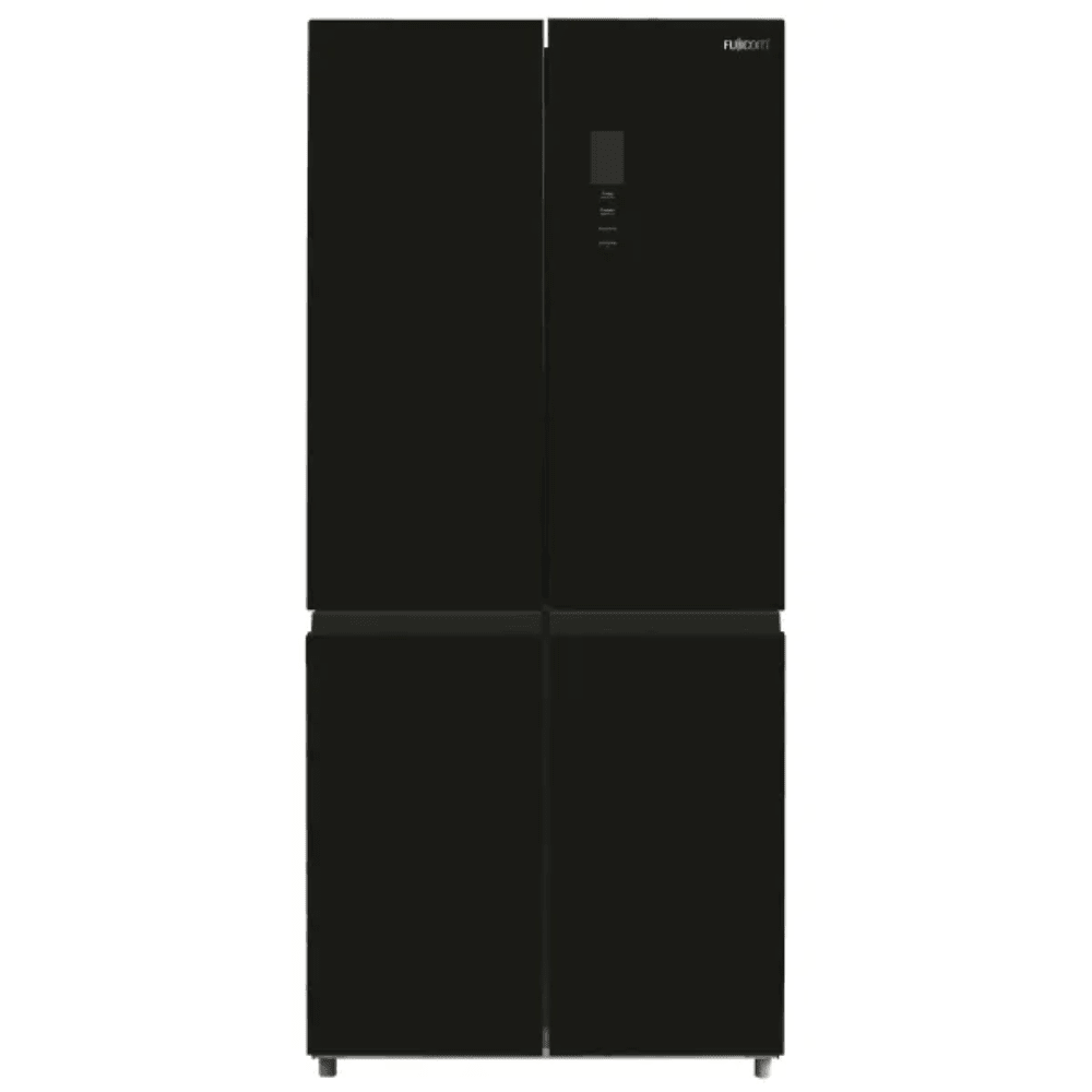 מקרר 4 דלתות 539 ליטר דגם FJ-NF600BK פוג'יקום FUJICOM זכוכית שחורה - K.B.V