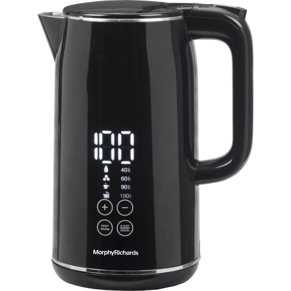 קומקום דיגיטלי Morphy Richards 43987 Black Touch - יבואן רשמי