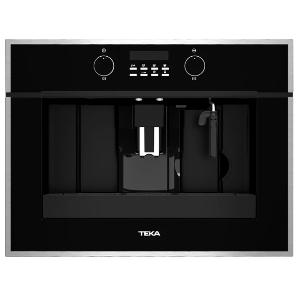 מכונת קפה מובנית עם תוכניות אוטומטיות 13 דרגות טחינה CLC 855 GM BK-SS TEKA - יבואן רשמי