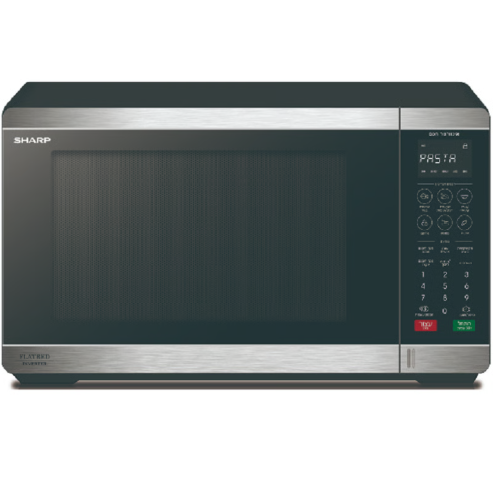 מיקרוגל דיגיטלי 32 ליטר נירוסטה SHARP R-327FH(S) - יבואן רשמי