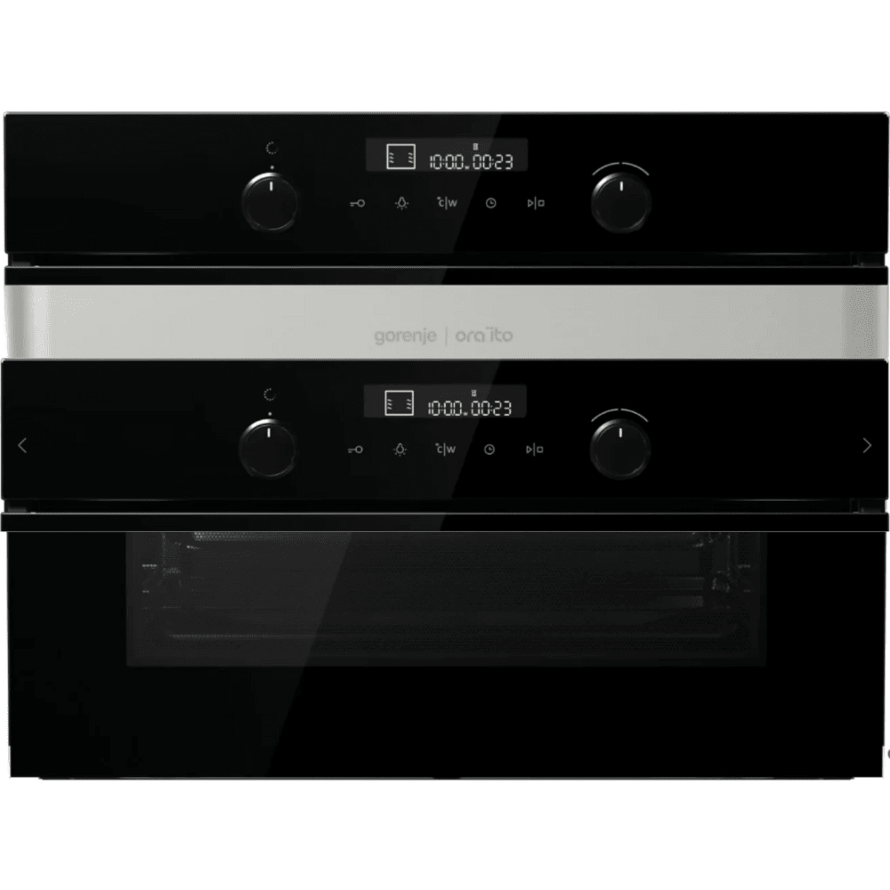 תנור בנוי משולב מיקרו 45 ס"מ 50 ליטר Gorenje BCM547ORAB - גימור שחור - K.B.V