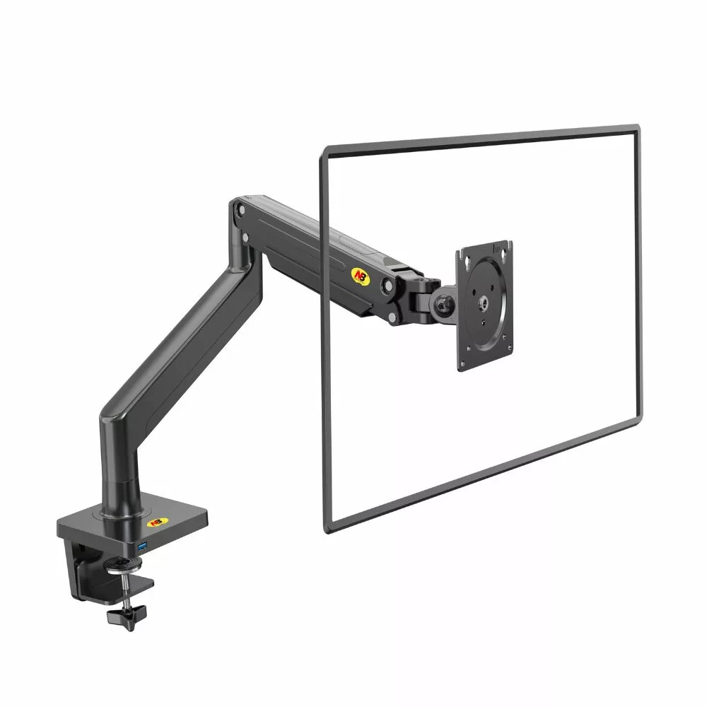 זרוע שולחנית דו מפרקית ארגונומית למסך מחשב עד 40″ Audio Line NB-G45 - יבואן רשמי