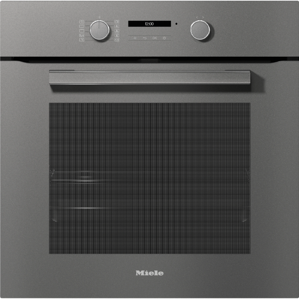 תנור בנוי פירוליטי 76 ליטר Miele H2861 BP תוצרת גרמניה - צבע אפור - יבואן רשמי