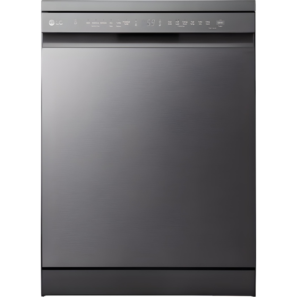 מדיח כלים רחב 14 מערכות כלים LG DFC513FM - גימור נירוסטה מושחרת - יבואן רשמי