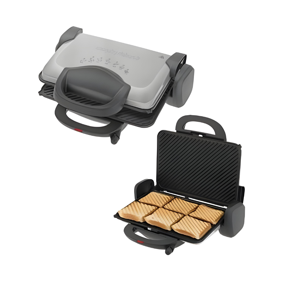 טוסטר לחיצה גריל ענק 4 פרוסות נירוסטה דגם Morphy Richards 44783 - יבואן רשמי