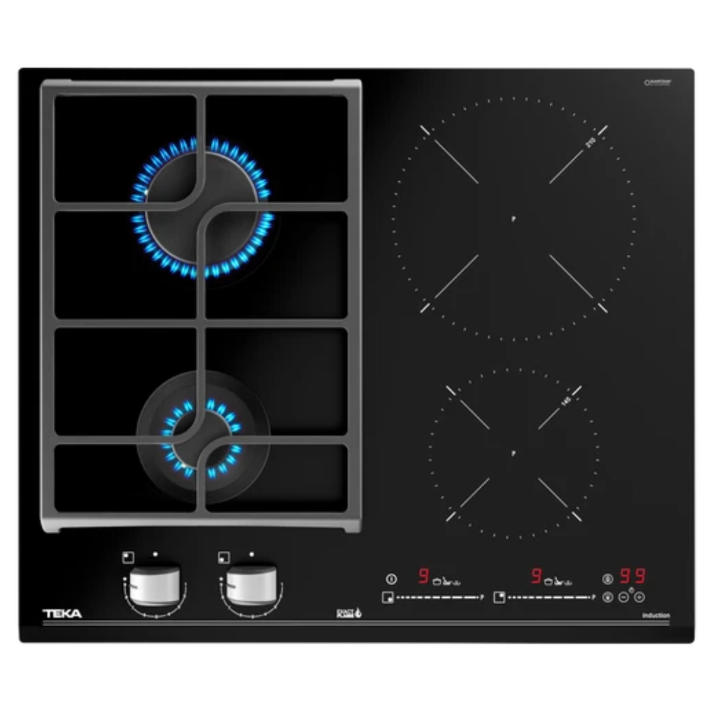 כיריים משולבות 2 להבות גז 2 אינדוקציה 60 ס”מ Teka תקה JZC 64322 AB - יבואן רשמי