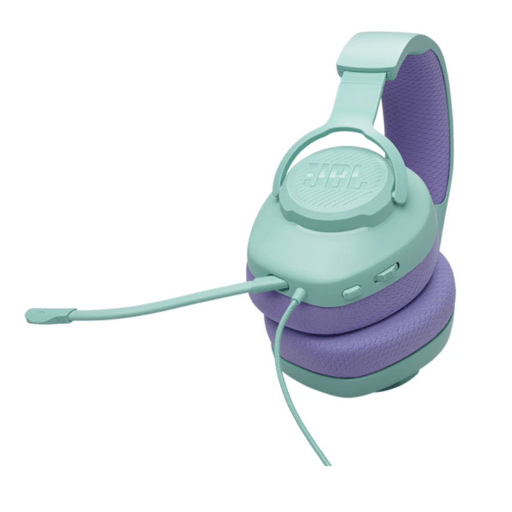אוזניות גיימינג חוטיות JBL QUANTUM 100M2 - צבע ירוק /כחול - K.B.V