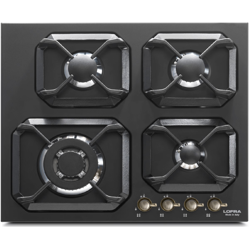 כיריים גז 60 ס''מ כפרי שחור פחם פרזול ברונזה LOFRA HRNM6GO BRONZA - יבואן רשמי