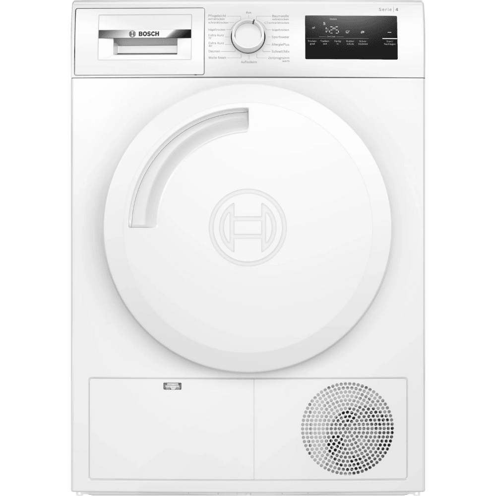 מייבש כביסה קונדנסור 8 ק"ג Bosch WTN83203 - צבע לבן - K.B.V