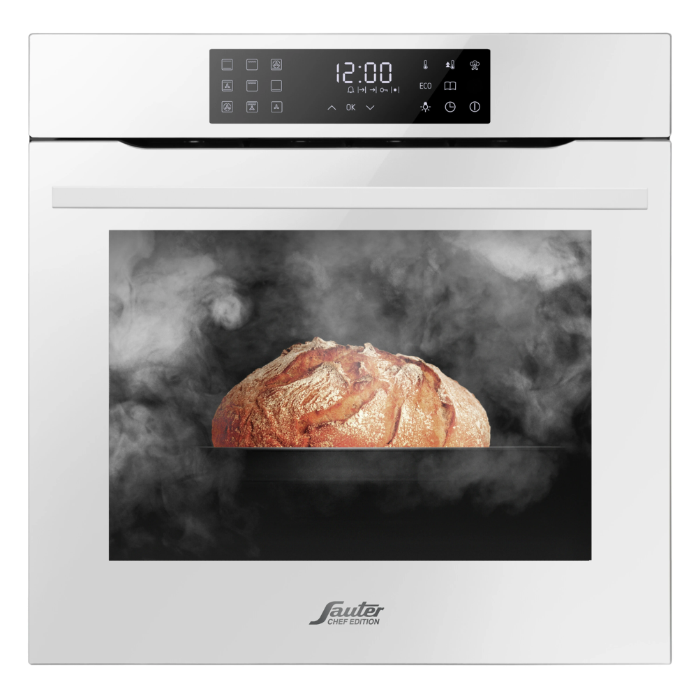 תנור בנוי דגם Sauter Cuisine 7850W - צבע לבן אחריות - יבואן רשמי