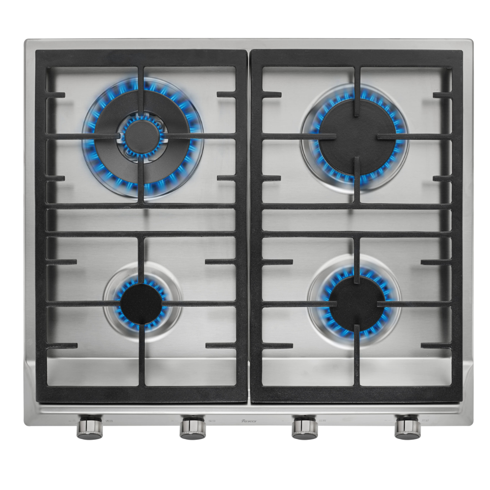 כיריים גז נירוסטה עם ידיות שליטה קדמיות TEKA EX-60.1 - יבואן רשמי