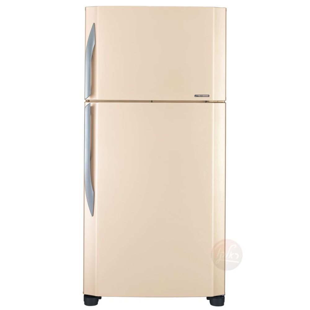 מקרר מקפיא עליון 474 ליטר נטו Sharp 2369 עם התקן שבת מובנה - גימור בז' - יבואן רשמי