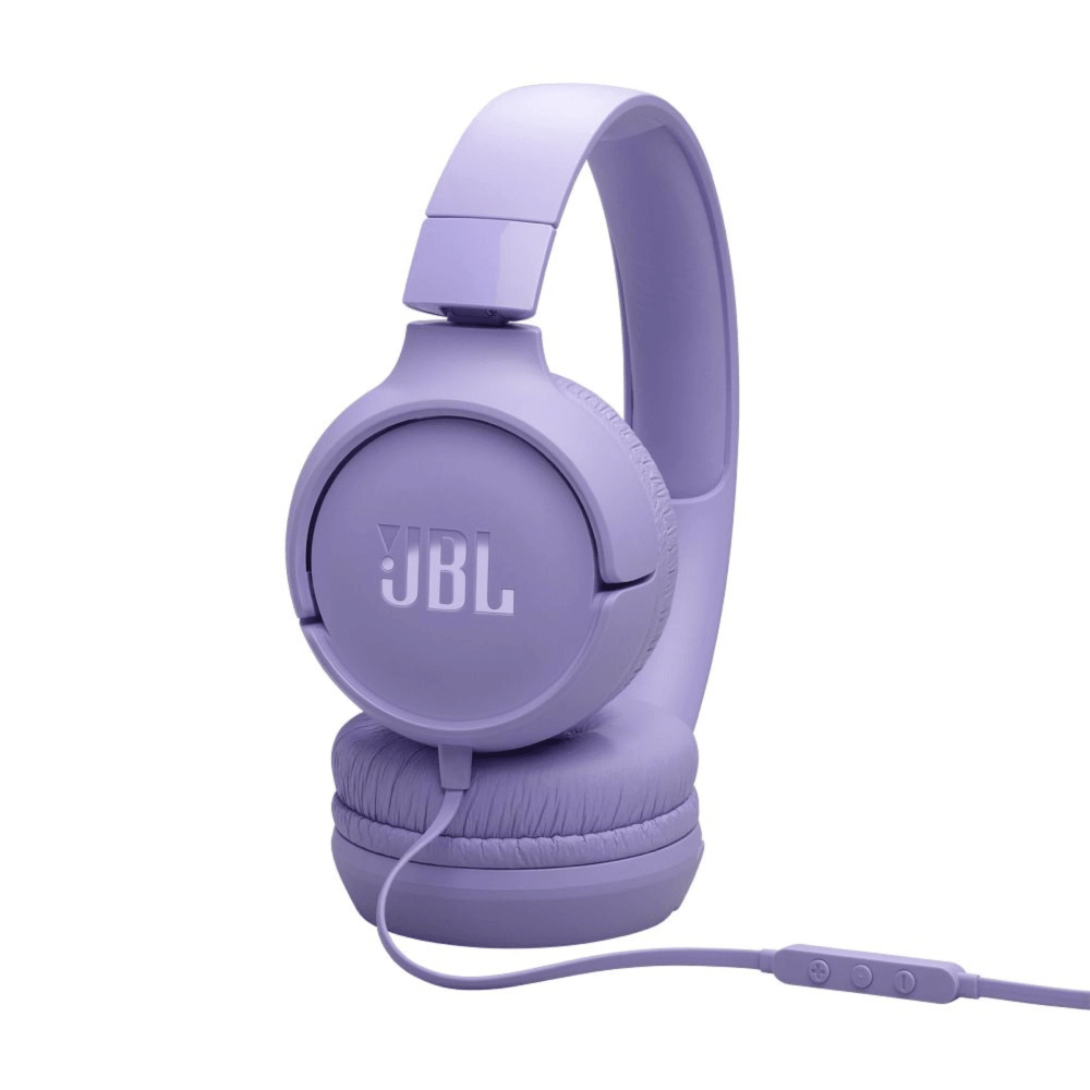 אוזניות קשת חוטיות JBL Tune 520C USB-C - צבע סגול - K.B.V