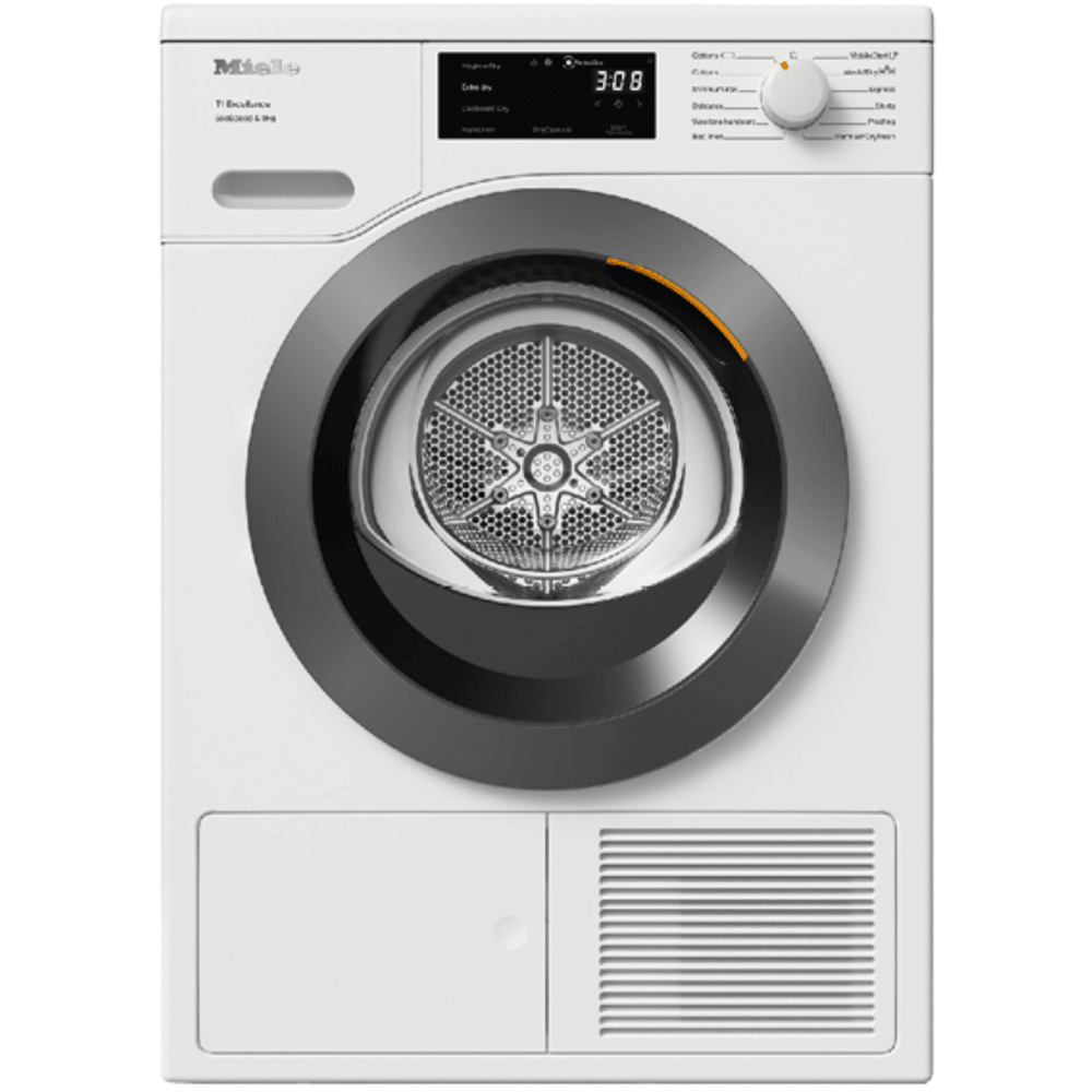 מייבש כביסה פתח חזית 9 ק"ג Miele TED645 - צבע לבן - K.B.V