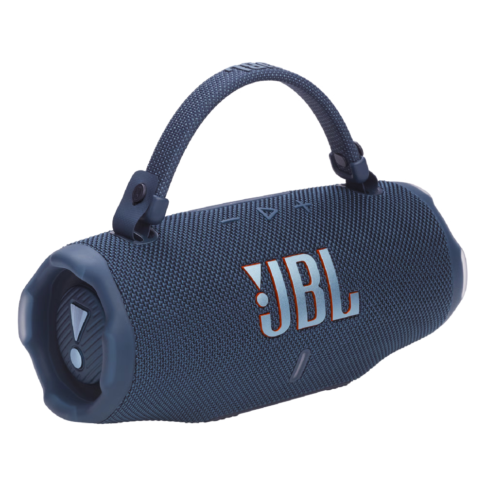 רמקול Bluetooth אלחוטי נייד JBL Charge 6 - צבע כחול שנה אחריות ע"י - יבואן הרשמי