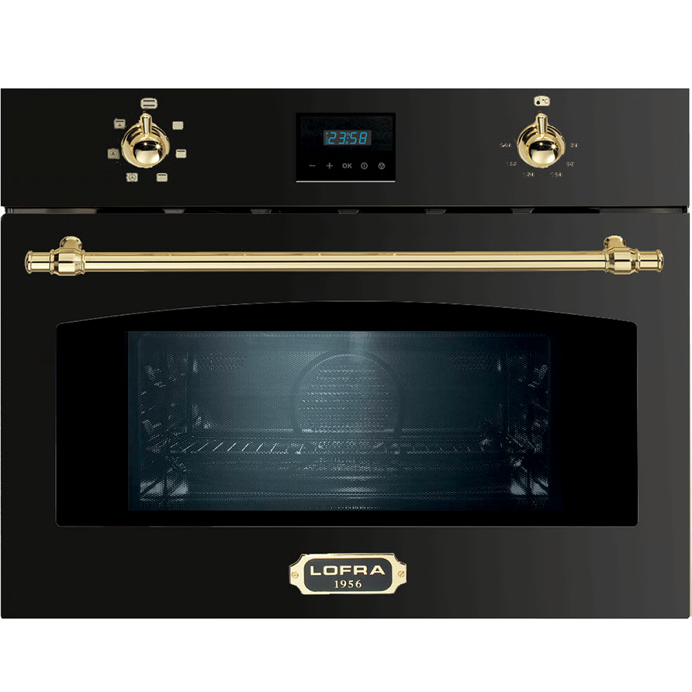 תנור אפייה בנוי משולב מיקרוגל בנוי 45 ליטר LOFRA FMRBI66ME/GOLD - תוצרת איטליה - אחריות - יבואן רשמי