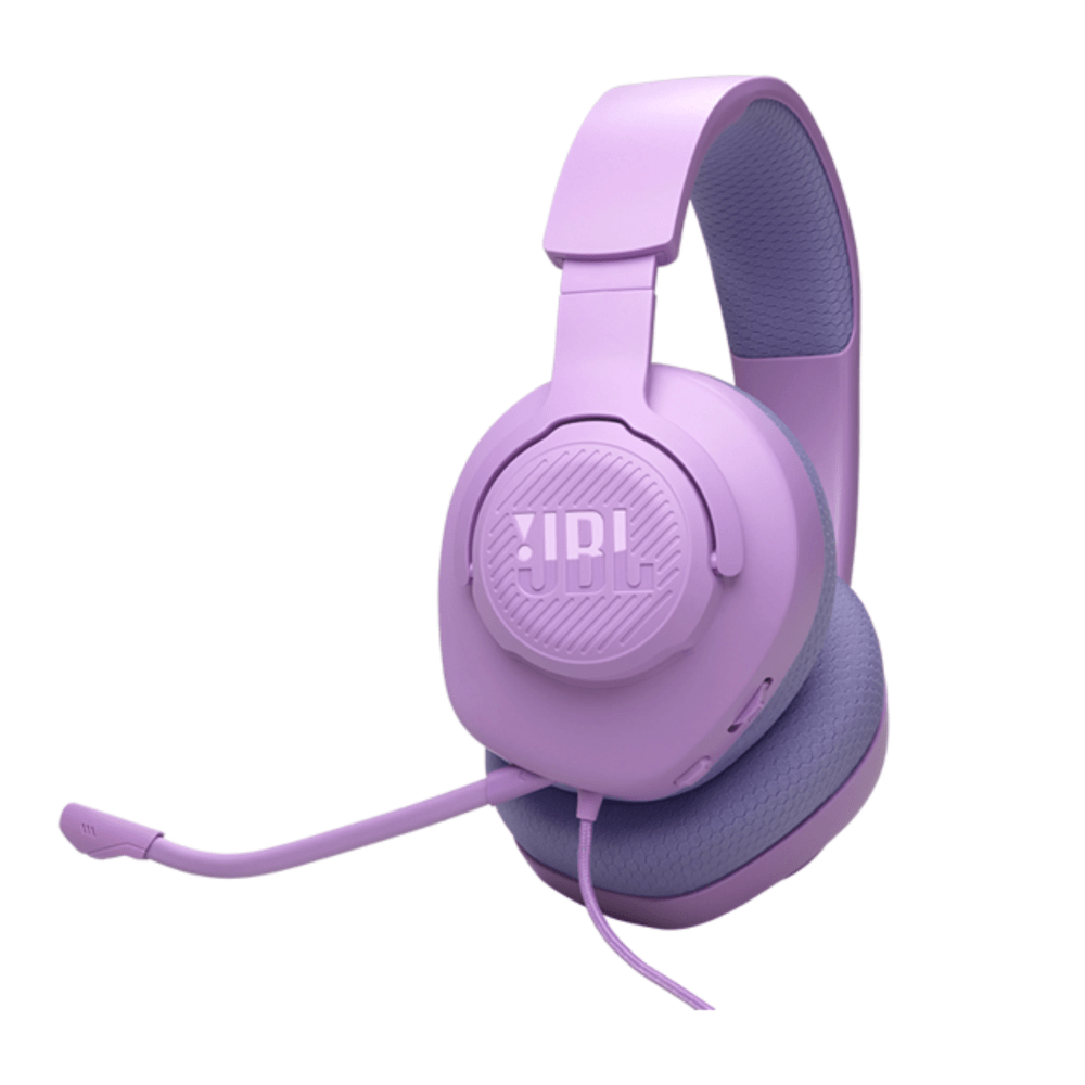 אוזניות גיימינג חוטיות JBL QUANTUM 100M2 - צבע סגול - K.B.V