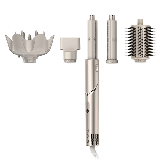 מעצב שיער Shark FlexStyle HD443 עם חמישה אביזרים נלווים לעיצוב השיער - יבואן רשמי