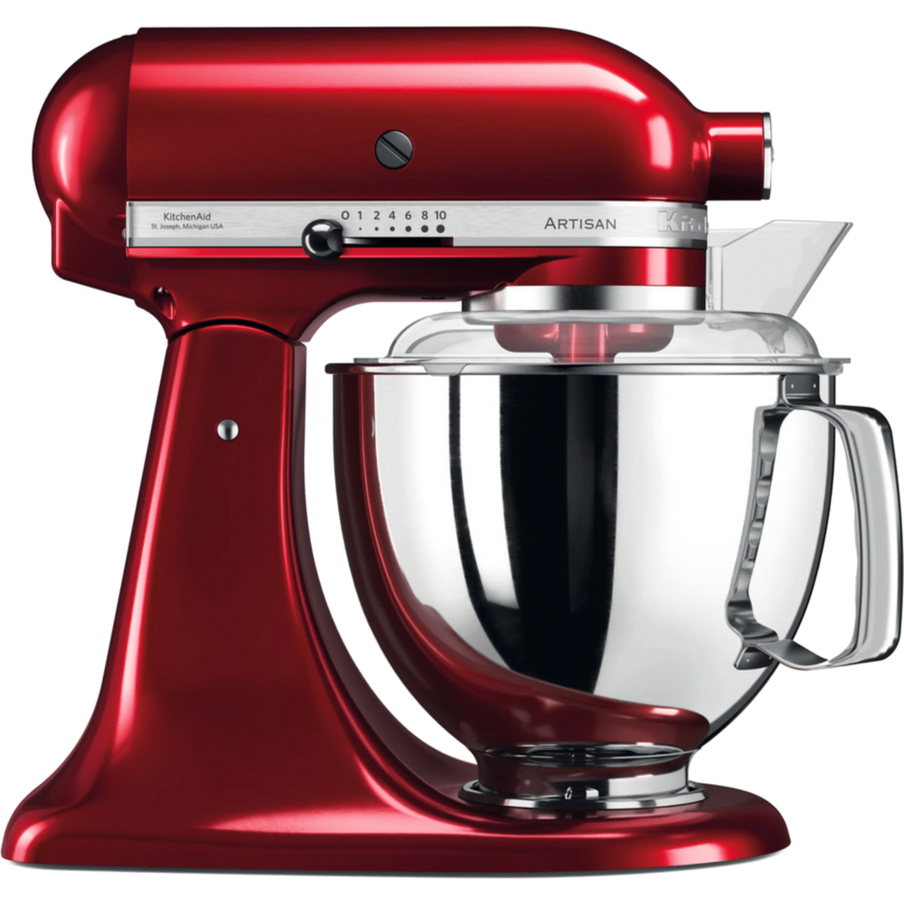 מיקסר עם זוג קערות בנפחים שונים KitchenAid 5KSM175EICA צבע אדום תפוח - יבואן רשמי