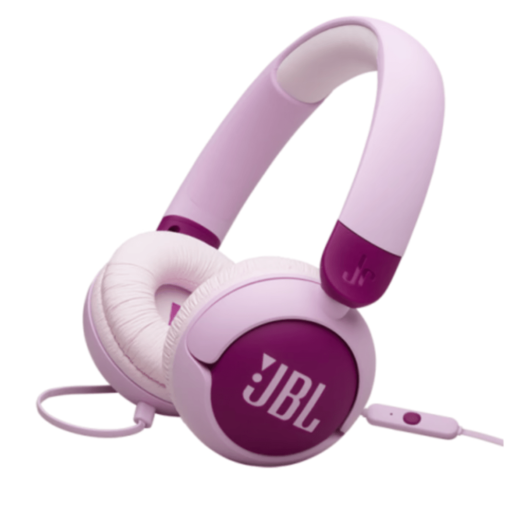 אוזניות קשת חוטיות לילדים JBL JR320 - צבע סגול - K.B.V