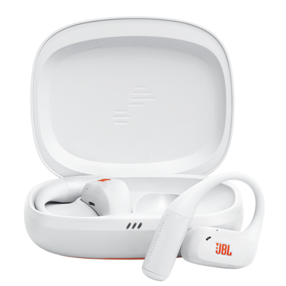 אוזניות אלחוטיות JBL ENDURANCE ZONE TWS - לבן - יבואן רשמי