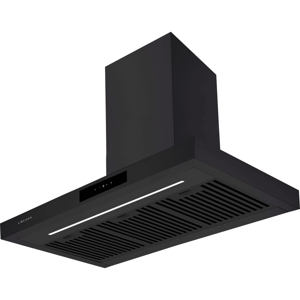 קולט אדים ארובה 90 ס"מ LaCasa LC1902BL - K.B.V