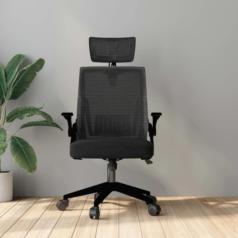 כסא מנהלים אורטופדי עם ריפוד נושם איכותי צבע שחור דגם Rosso Italy RSM-3251 - יבואן רשמי