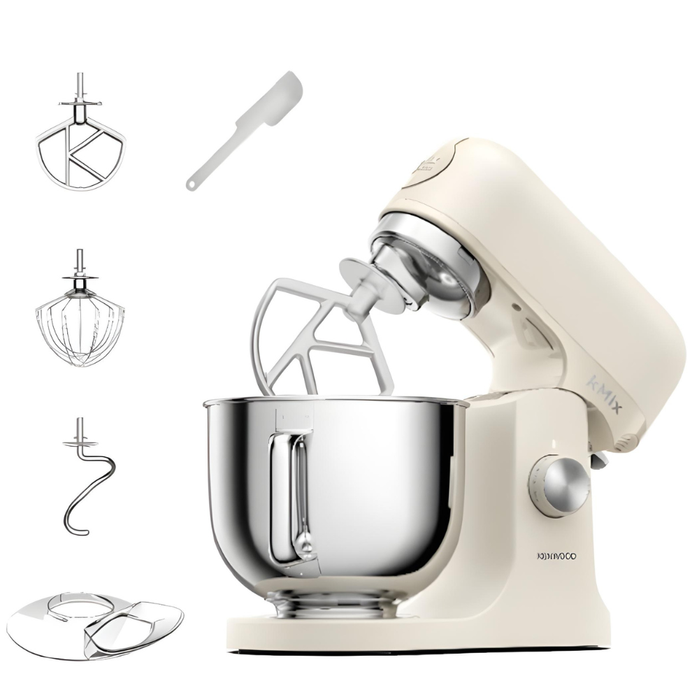 מיקסר מקצועי 5 ליטר Kenwood KMX753ACR - צבע שמנת - יבואן רשמי