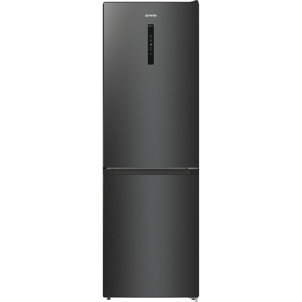 מקרר מקפיא תחתון 300 ליטר Gorenje NRK619EABXL4 יחידה - צבע נירוסטה מושחרת - יבואן רשמי