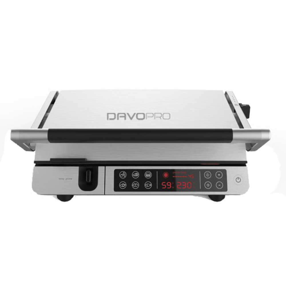טוסטר לחיצה נירוסטה/ כסוף דגם DAVO DGR-820 - K.B.V