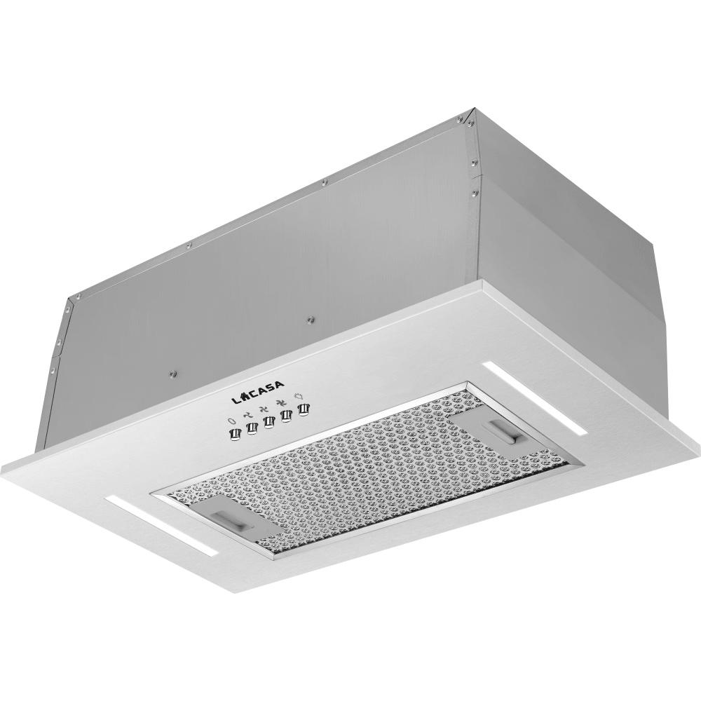 קולט אדים בנוי 52 ס"מ LaCasa LC95213BIIX - K.B.V