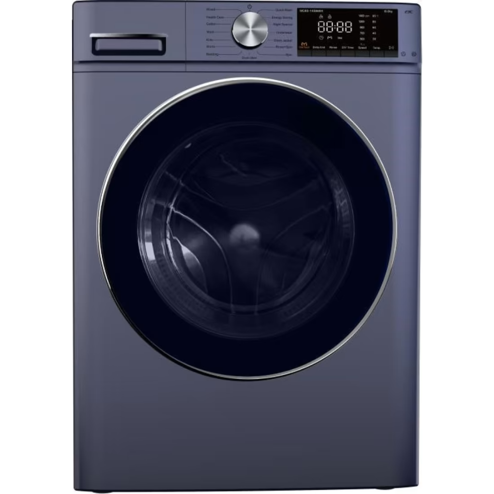 מכונת כביסה פתח חזית 10 ק"ג GENERAL GE100MS כסוף כהה - יבואן רשמי