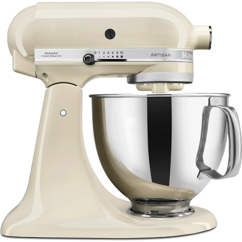 מיקסר עם זוג קערות בנפחים שונים KitchenAid 5KSM175EAC צבע שקד - יבואן רשמי