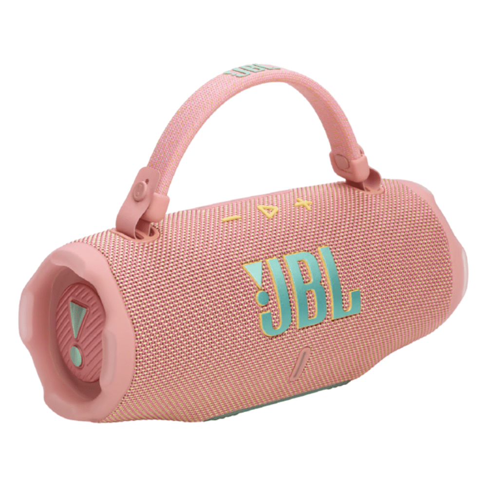 רמקול Bluetooth אלחוטי נייד JBL Charge 6 - צבע ורוד - K.B.V