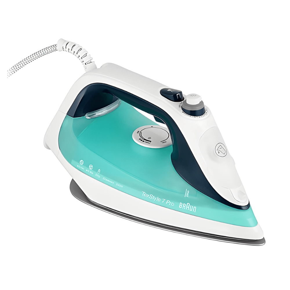 מגהץ אדים בראון תכלת דגם BRAUN IS7042GR - K.B.V