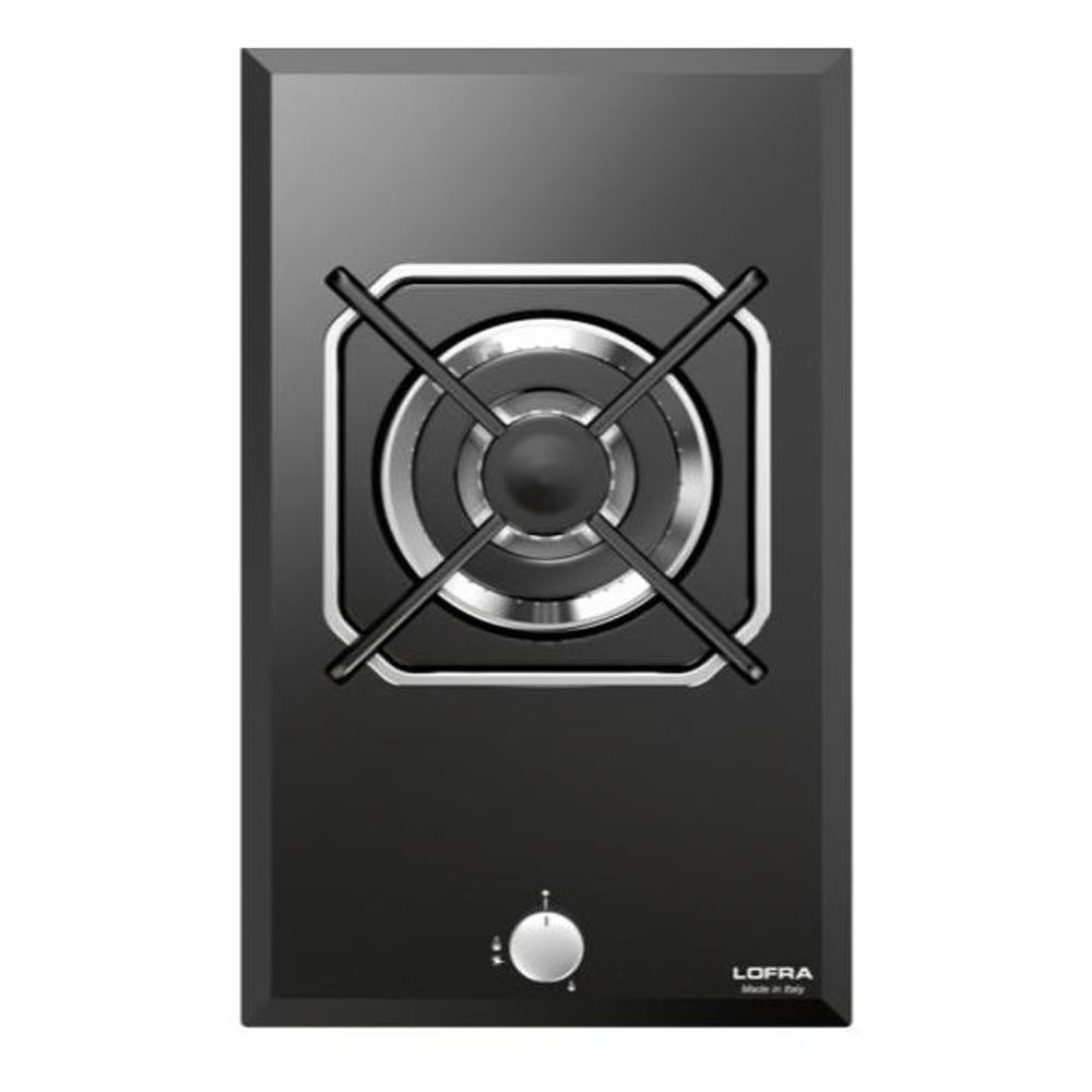 כיריים דומינו זכוכית שחור להבת טורבו בודדת LOFRA HGN310 - יבואן רשמי