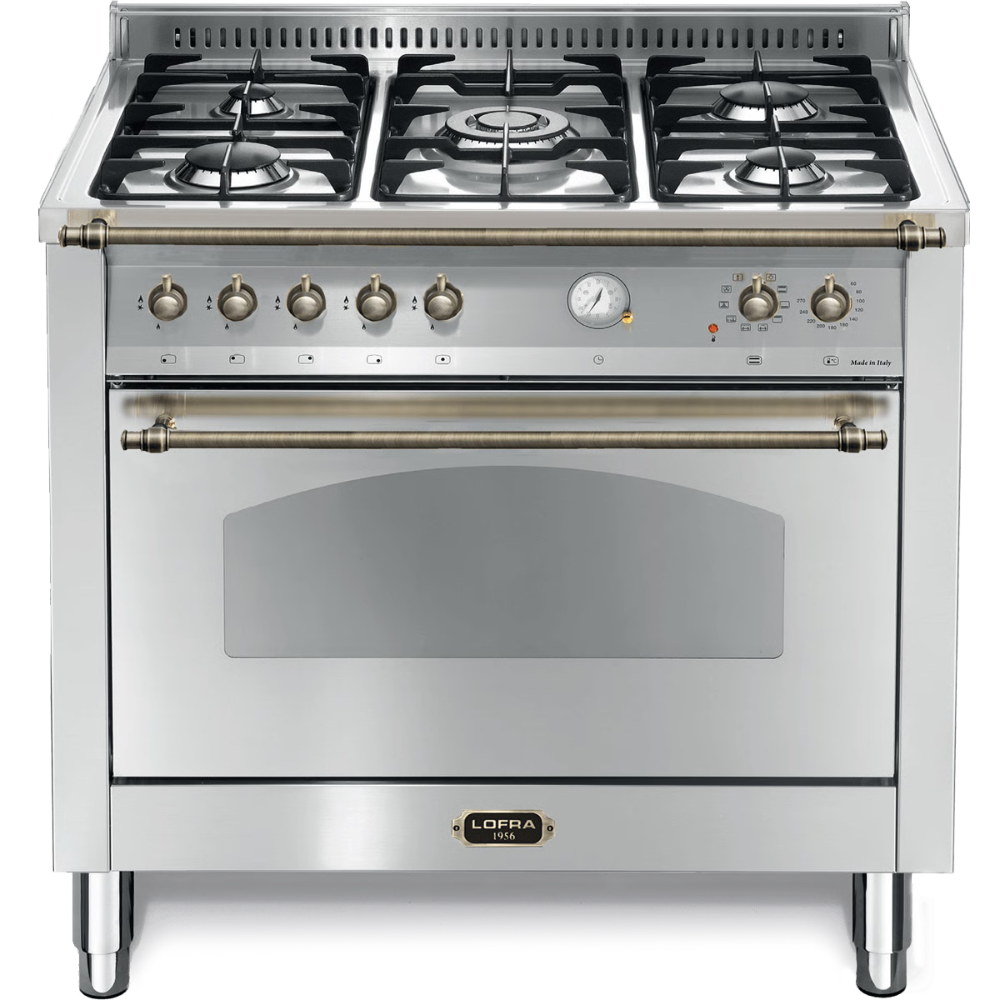 תנור אפייה משולב 94 ליטר תוצרת איטליה נירוסטה דגם LOFRA RSG96 BRONZA - יבואן רשמי