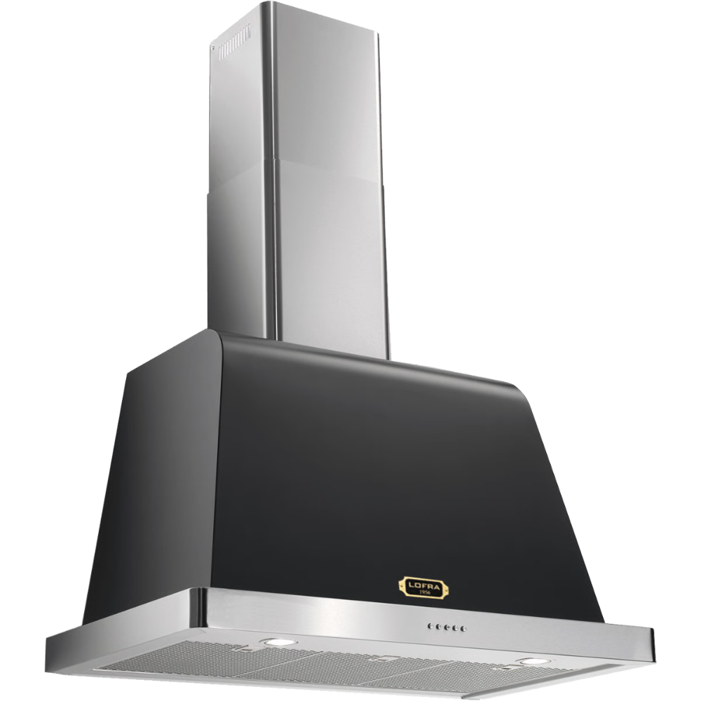 קולט ארובה 90 ס''מ כפרי שחור פרזול זהב. LOFRA DOLCEVITA 900 BLACK - יבואן רשמי