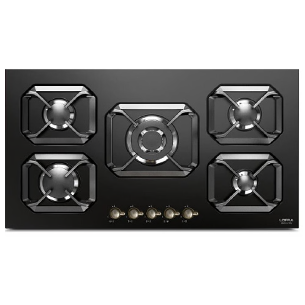 כיריים 90 ס''מ כפרי שחור פחם פירזול ברונזה LOFRA HRNM9A0 BRONZA - יבואן רשמי