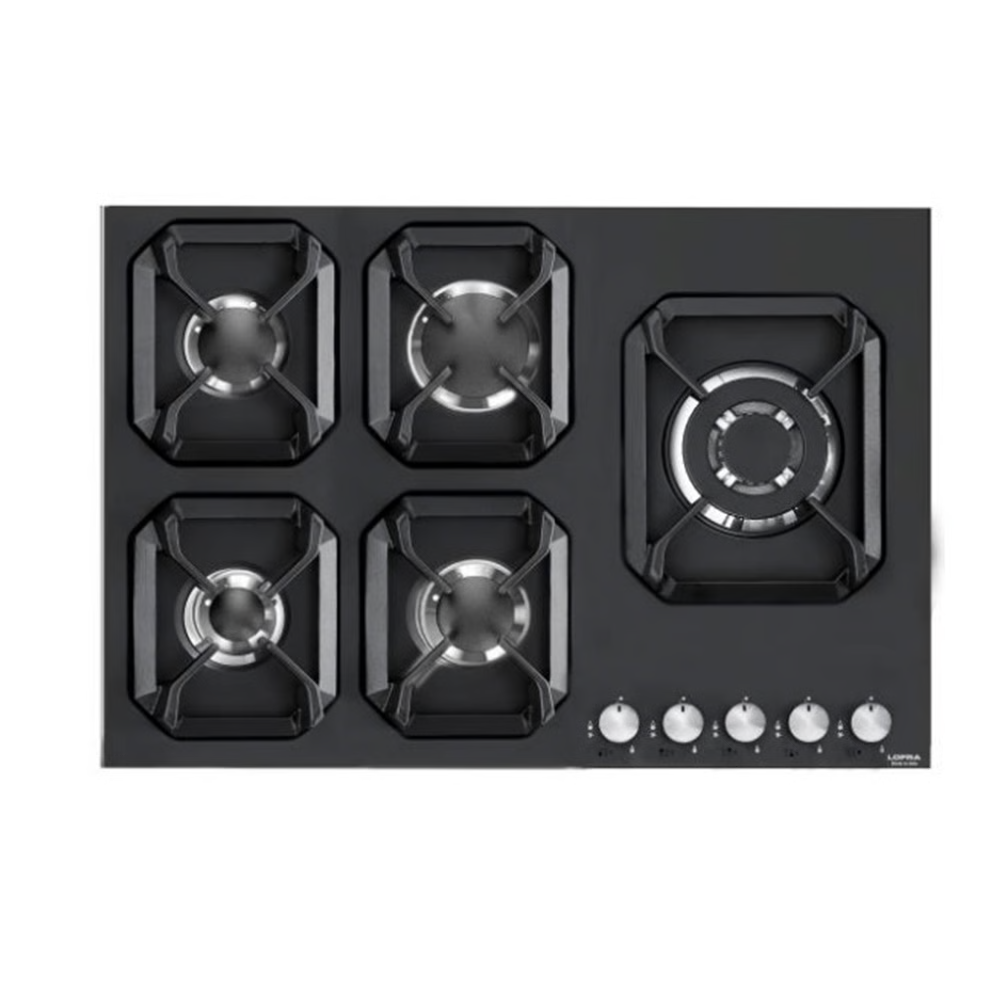 כיריים 75 ס''מ שחור פחם 5 להבות טורבו ימין LOFRA HLNM7DO - יבואן רשמי