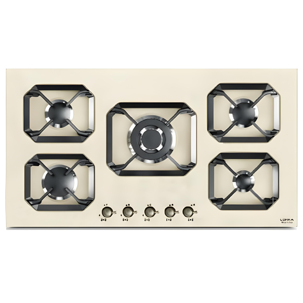 כיריים 90 ס''מ כפרי קרם פירזול ברונזהLOFRA HRBI9AO BRONZA - יבואן רשמי