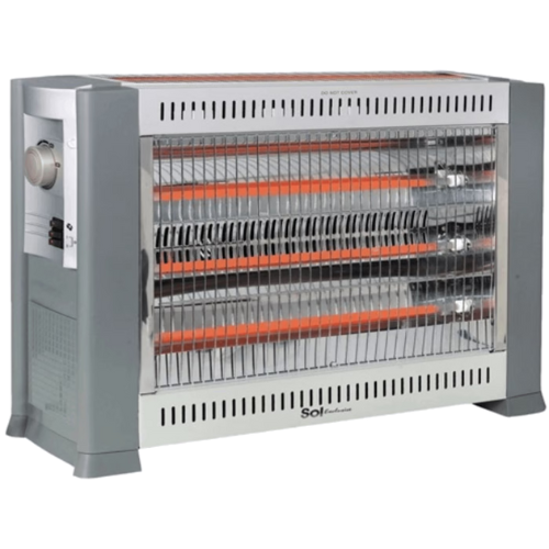 תנור קוורץ טורבו Sol 2700W SL-6000 - אחריות - יבואן הרשמי