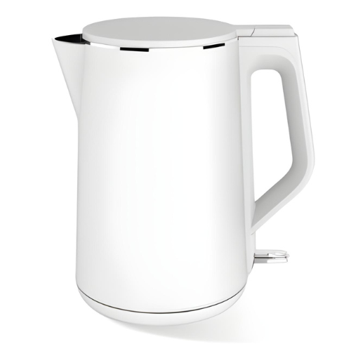 קומקום זכוכית חשמלי 1.5 ליטר מבית סאוטר דגם WK250W לבן Sauter - יבואן רשמי