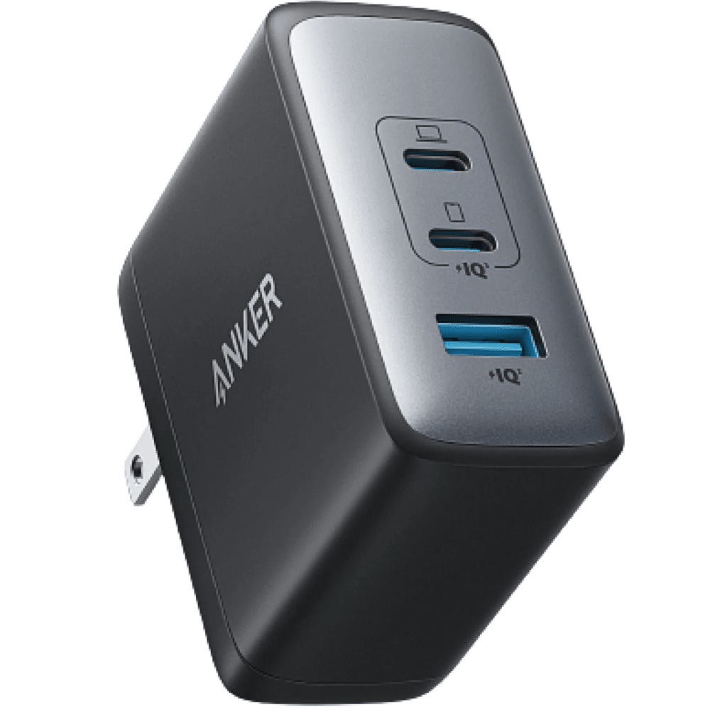 מטען קיר Anker 736 Nano 100W USB-C - צבע שחור - K.B.V